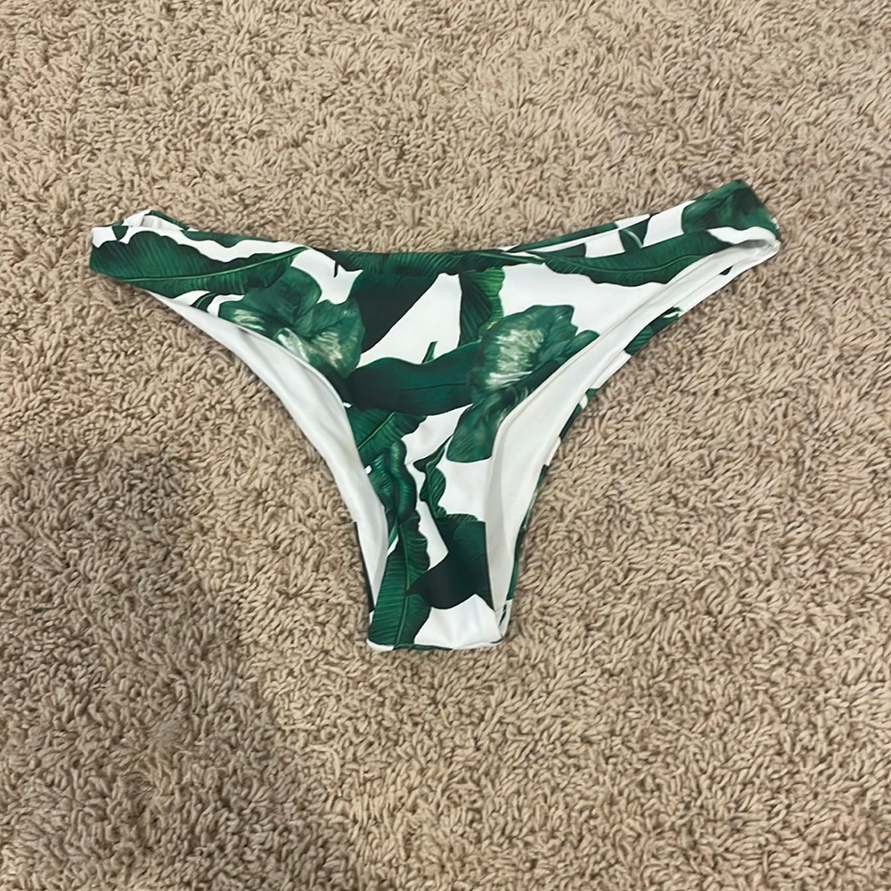 leaf cheeky bikini bottoms